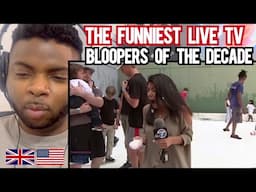 Brit Reacts To THE FUNNIEST LIVE TV BLOOPERS OF THE DECADE!