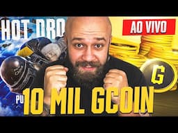 ✅PUBG AO VIVO - DISTRIBUINDO 10K DE GCOIN AGORA + NOVO MODO HOTDROP #PartnerHotDrop