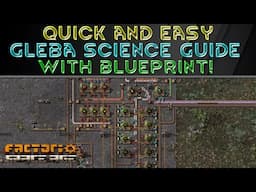 Easy GLEBA SCIENCE LAB GUIDE - Factorio Space Age Tutorial