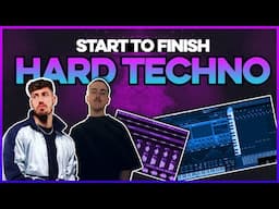 Start To Finish: HARD TECHNO (Olly James Inspired) FL Studio Tutorial