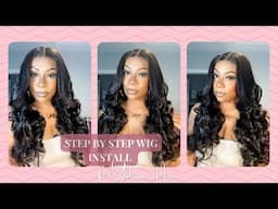 Pre-Bleached ❤️‍🔥 and Pre-Styled ❤️‍🔥5x5 Closure Easy Wig Install + Review! Ft. Yolissa Hair