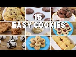 15 Easy Cookie Recipes | Most Popular Cookies in The World