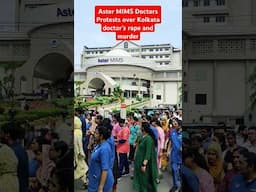 Aster MIMS Calicut Doctors Protest: Justice for Kolkata Doctor's Tragic Death #doctorprotest #aster