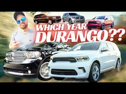 Dodge Durango Model Years Explained