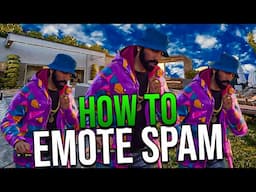 HOW TO EMOTE SPAM IN BLACK OPS 6 (TOXIC PLAYERS YOUR WELCOME)