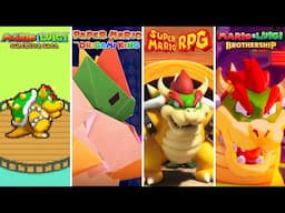 Evolution of Bowser Helping Mario (1996 - 2024)