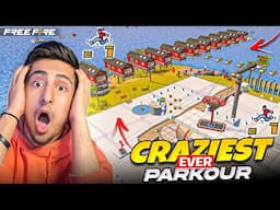 Crazy Parkour Map🤣😍 Hardrst Parkour In India [A_s Gaming] - Free Fire India