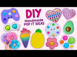 8 HANDMADE POP IT IDEAS YOU WILL LOVE #popit