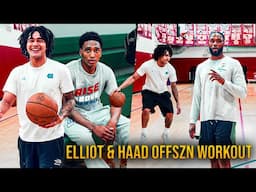 ellio & tahaad PRO workout w nba trainer.