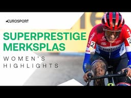 Superprestige Merksplas Highlights: Ceylin del Carmen Alvarado battles Lucinda Brand in THRILLER🍿