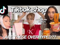 trying VIRAL TIKTOK SHOP PRODUCTS *overhyped or just right..*