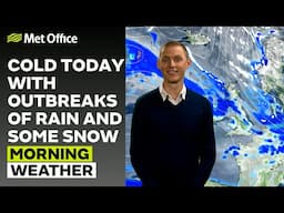 17/11/24 – Wintry showers for some – Morning Weather Forecast UK – Met Office Weather