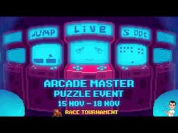 Rollercoin | Arcade Master Puzzle Event and Race Tournament