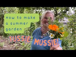 How to make a Summer Garden Tussie Mussie