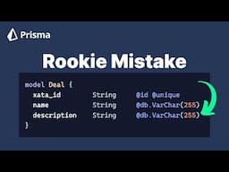 Prisma Schema Broke My Next.js Form