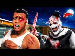 Franklin Becomes Art the Clown (Terrifier) in GTA 5