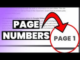 How to Add Page Numbers in Google Docs