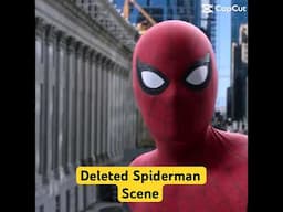 Wild Deleted Spiderman Scene #treswervo #spiderman #shorts