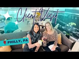 Travel Vlog | Client Visit in Philly