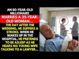 AN 80-YEAR-OLD MILLIONAIRE MARRIES A 25-YEAR-OLD WOMAN...