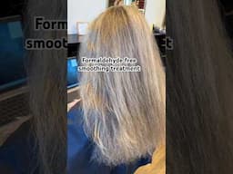 Formaldehyde free hair smoothing treatment 👀 #hairsmoothingtreatment #hairbotox