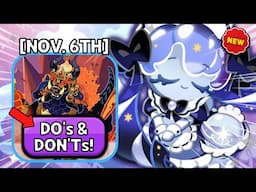 DON'T Ignore These Critical DO's and DON'Ts for November 6th Update!