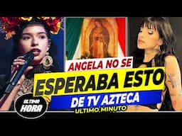 😱Ángela Aguilar TIEMBLA TV AZTECA También Invita a Cazzu! CANTARAN JUNTAS LAS MAÑANITAS a la Virgen🤯