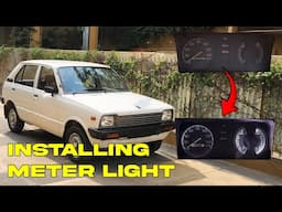 Suzuki FX Meter Light Upgrade