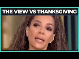 The View Host Tells Kamala Voters To Bail On Thanksgiving