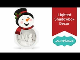 Lighted Shadowbox Decor