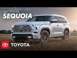 2025 Toyota Sequoia Overview | Toyota