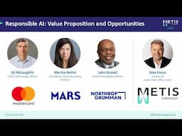 Responsible AI with Executives From Mastercard, Mars, and Northrop Grumman | Technovation 927