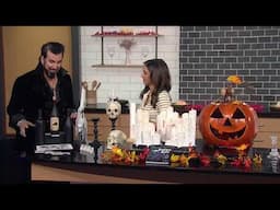 Aurelio Voltaire demonstrates Halloween decorating ideas on Fox 5 NY!