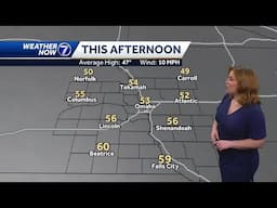 Mild and breezy Saturday forecast