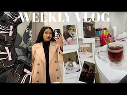 WEEKLY VLOG : HOSTING A SLUMBER PARTY, NAIL APPOINTMENT, SIP & PAINT, SHOPPING HAUL & MORE