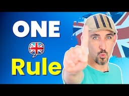 Follow THIS rule to Speak English Fluently (with a British Accent!) 🇬🇧