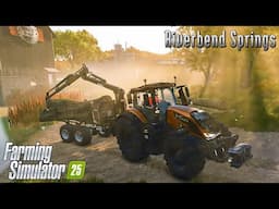 Clearing Land for a New Cow Pasture. Logging & Sawmill Purchase! Riverbend Springs - FS25 | Ep. 09