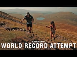 World Record Attempt?! | My first time supporting & back to the trails!