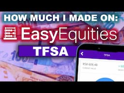 How Much I Made Investing On Easy Equities (Tax Free Savings Account)