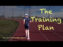 HERE IT IS!  Training plan for a sub 72 half marathon aged 50 // Let’s go! :)