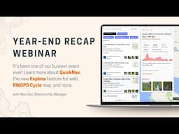 Year-End Recap Webinar