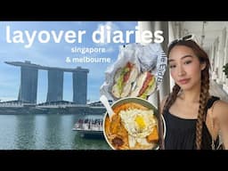 layover diaries: week of work in singapore & melbourne⋆｡°✩