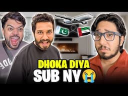 Ducky Aur Bhai Ny Dhoka Dy Diya | Leaving Pakistan Again 😭