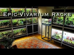 HOW TO BUILD EPIC VIVARIUM RACKS!!!!