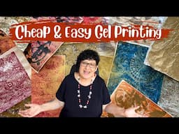 STOP Wasting Money on Expensive Art Supplies! Gelli Printing Made Affordable!