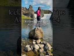 Icelandic places I visited in August 2024