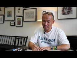 Kim Jung Gi Explains: How to Hold a Pen or Pencil to Prevent Pain and Strain on the Hand or Wrist