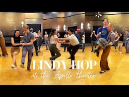 Lindy Hop At the Apollo Theater