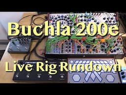 Buchla 200e Skylab Synthesizer | Live Rig Rundown