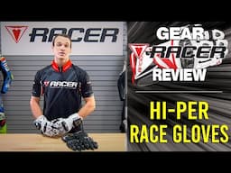 Racer Gloves Hi-Per Motorcycle Race Gloves Review from Racer Gloves USA